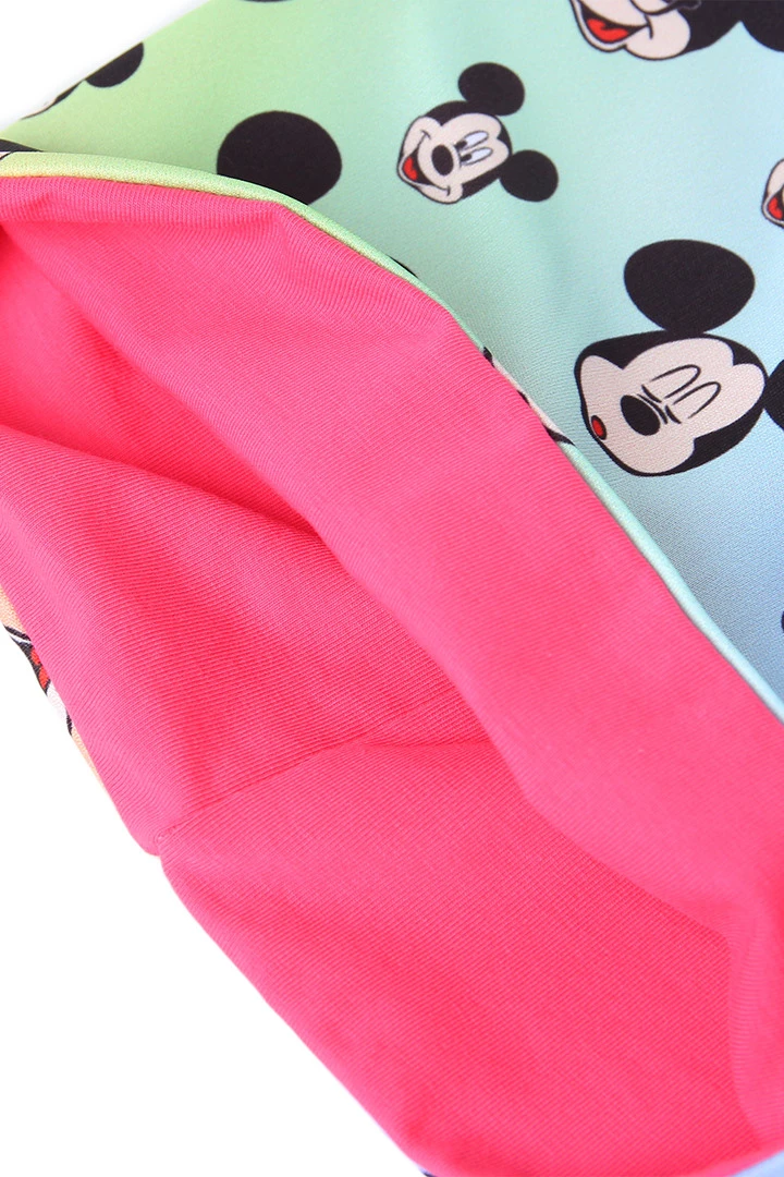 Шапка Сноу двухслойная детская, с полной запечаткой "MIKI"#8