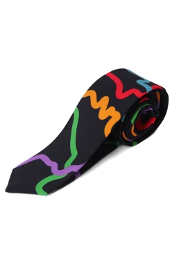 Купить галстук Слим мужской "Узоры"