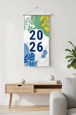 Календарь из полиэстера 30x60 см, перекидной#2