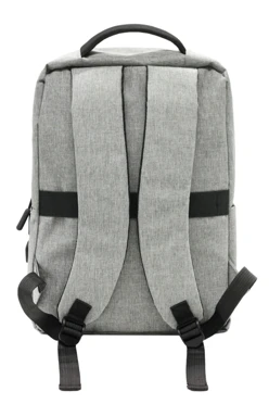 Рюкзак Джеки серый 30х40х13 см, однотонный#1