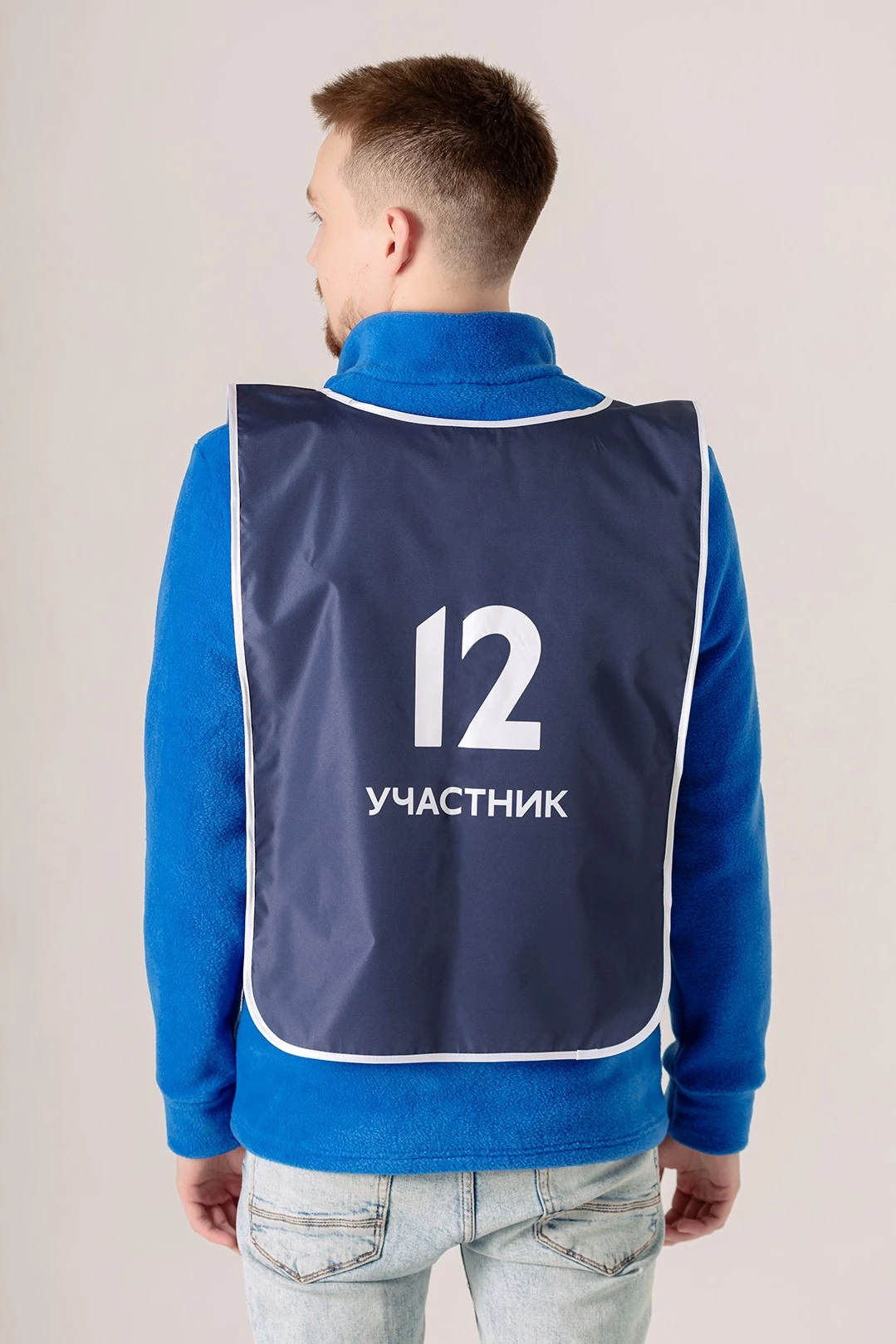 Манишка Юнив  40х60 см из дьюспо, с полной запечаткой "May thunderstorm"#1