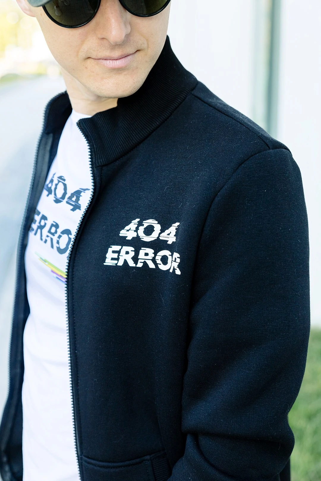 Толстовка Томас из футера унисекс, однотонная "404 Eror"#1 Толстовка Томас из футера унисекс, однотонная "404 Eror"#1