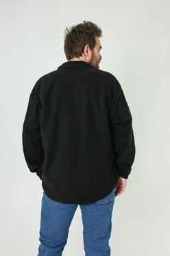 Рубашка Трэвис флисовая унисекс, однотонная#1