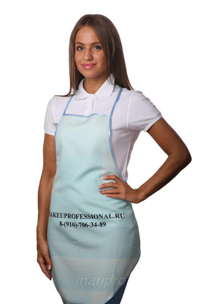 Фартук Аппетит Корнер с фигурным низом, с полной запечаткой#6 Фартук Аппетит Корнер с фигурным низом, с полной запечаткой#6