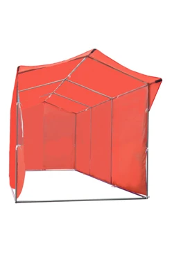 Тент с козырьком 2х6 м, однотонный#1