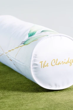 Купить подушку-валик 16х45 см, с принтом "The Claridges"