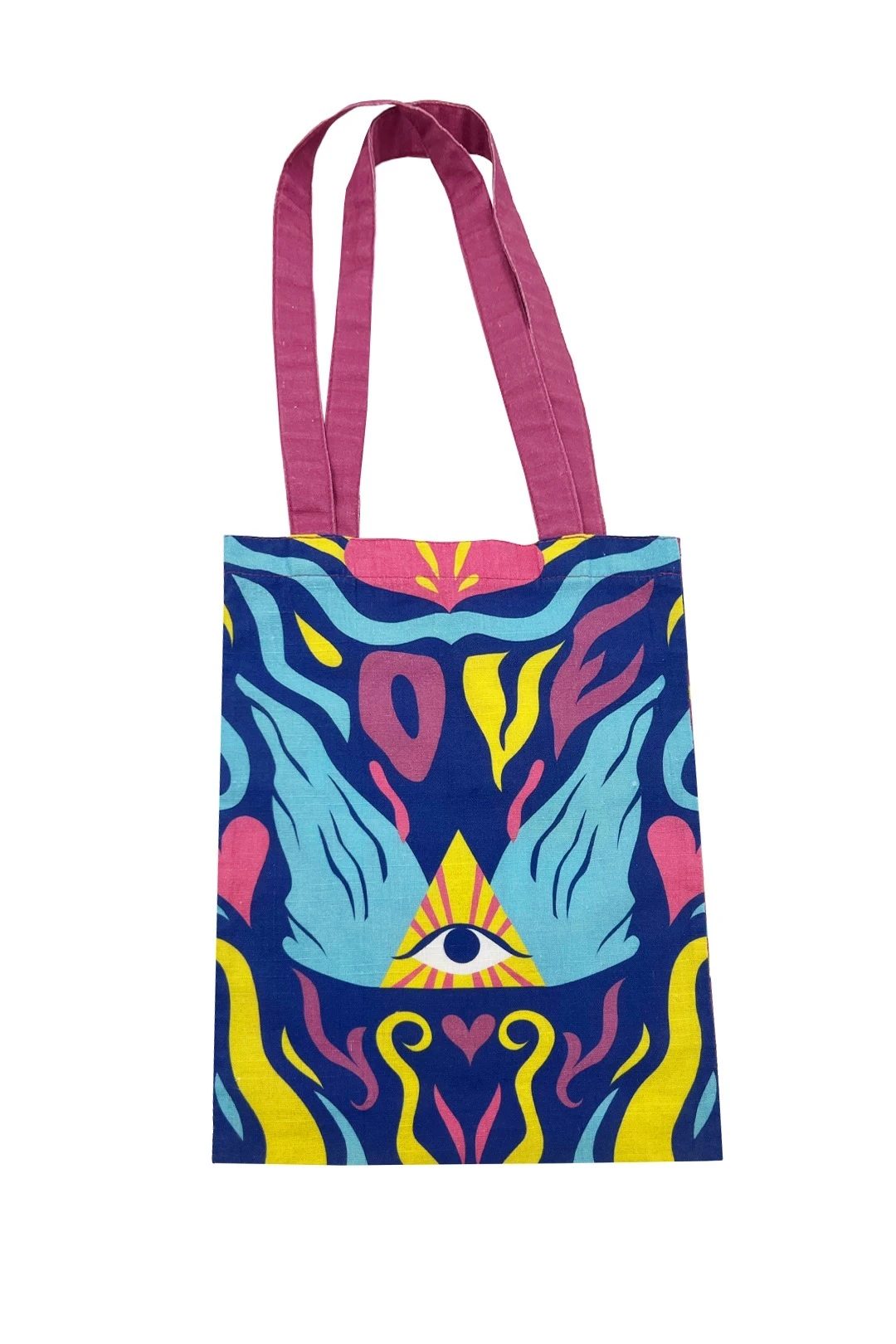 Сумка Айрис из льна, с полной запечаткой#2 Сумка Айрис из льна, с полной запечаткой#2