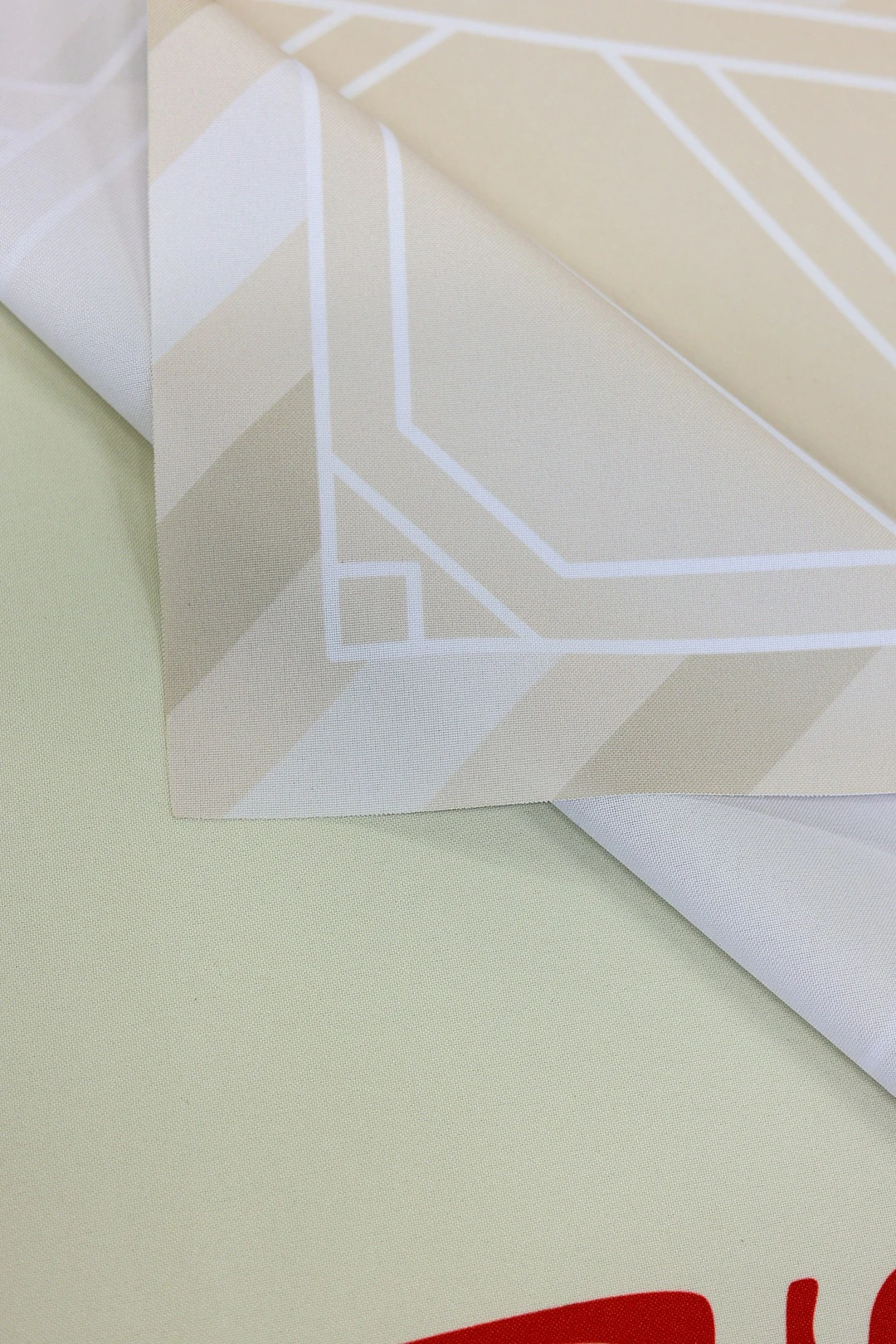 Салфетка квадратная 40х40 см, с полной запечаткой (полиэстер) "Pastel"#2