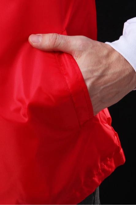 Жилет Брайт унисекс, однотонный красный#3