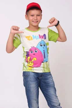 Купить футболку Гэлэкси детскую "Zамания"