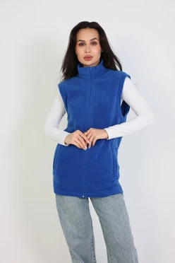 Купить жилет Браво флисовый синий