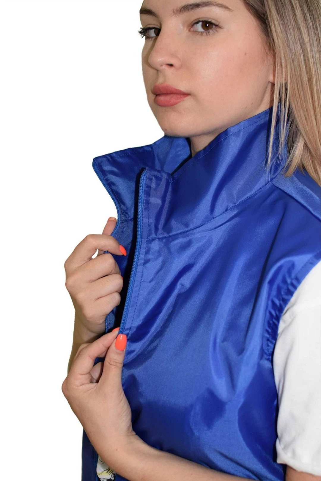 Жилет Брайт без подклада унисекс, однотонный#6