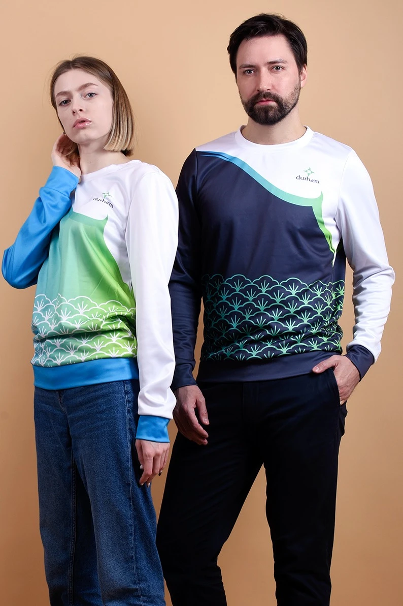 Свитшот Гарри унисекс из футера с полной запечаткой "Durham"#2 Свитшот Гарри унисекс из футера с полной запечаткой "Durham"#2