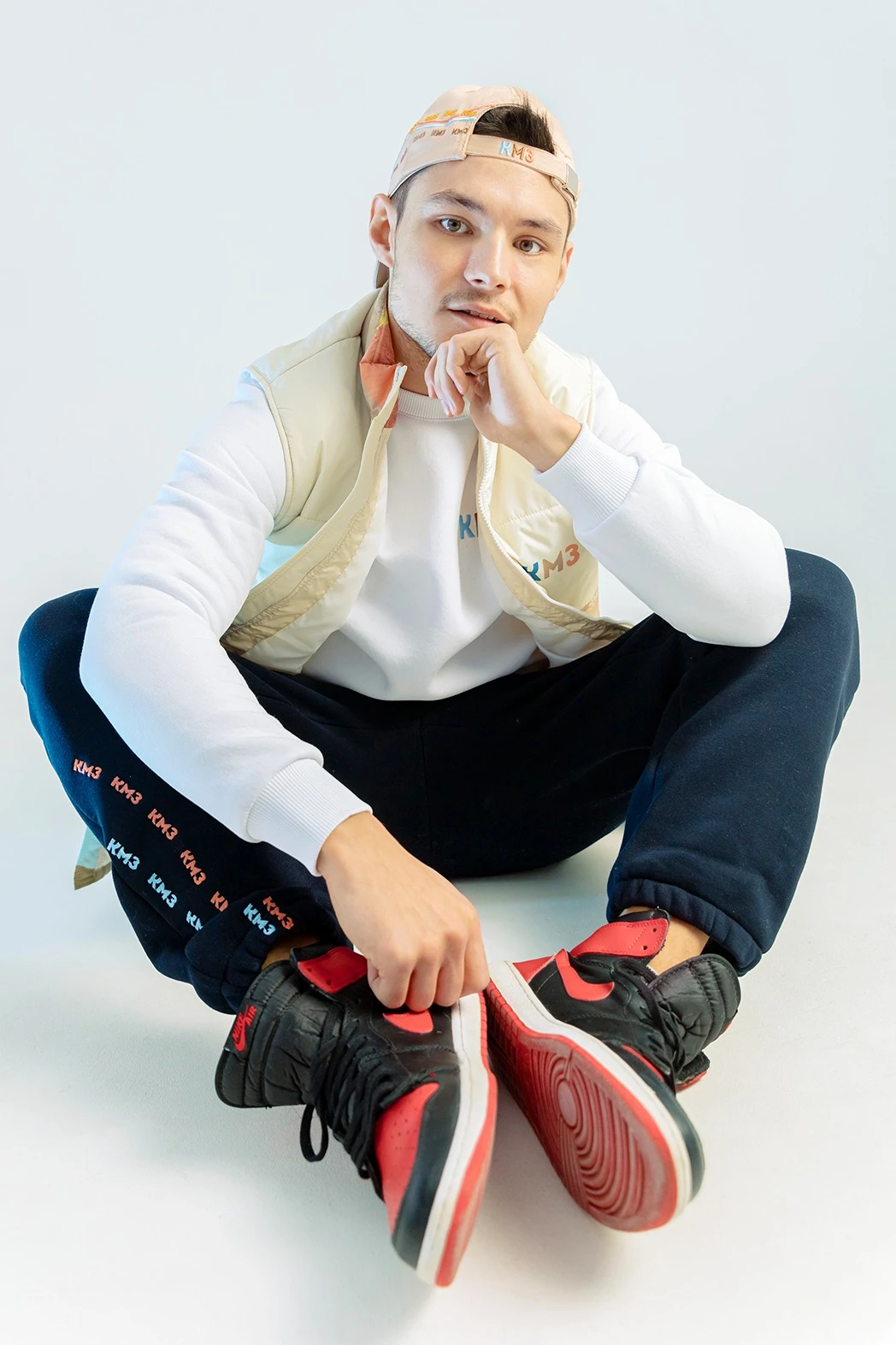 Жилет Портер на синтепоне со стежкой унисекс, с полной запечаткой "KMZ"#4 Жилет Портер на синтепоне со стежкой унисекс, с полной запечаткой "KMZ"#4