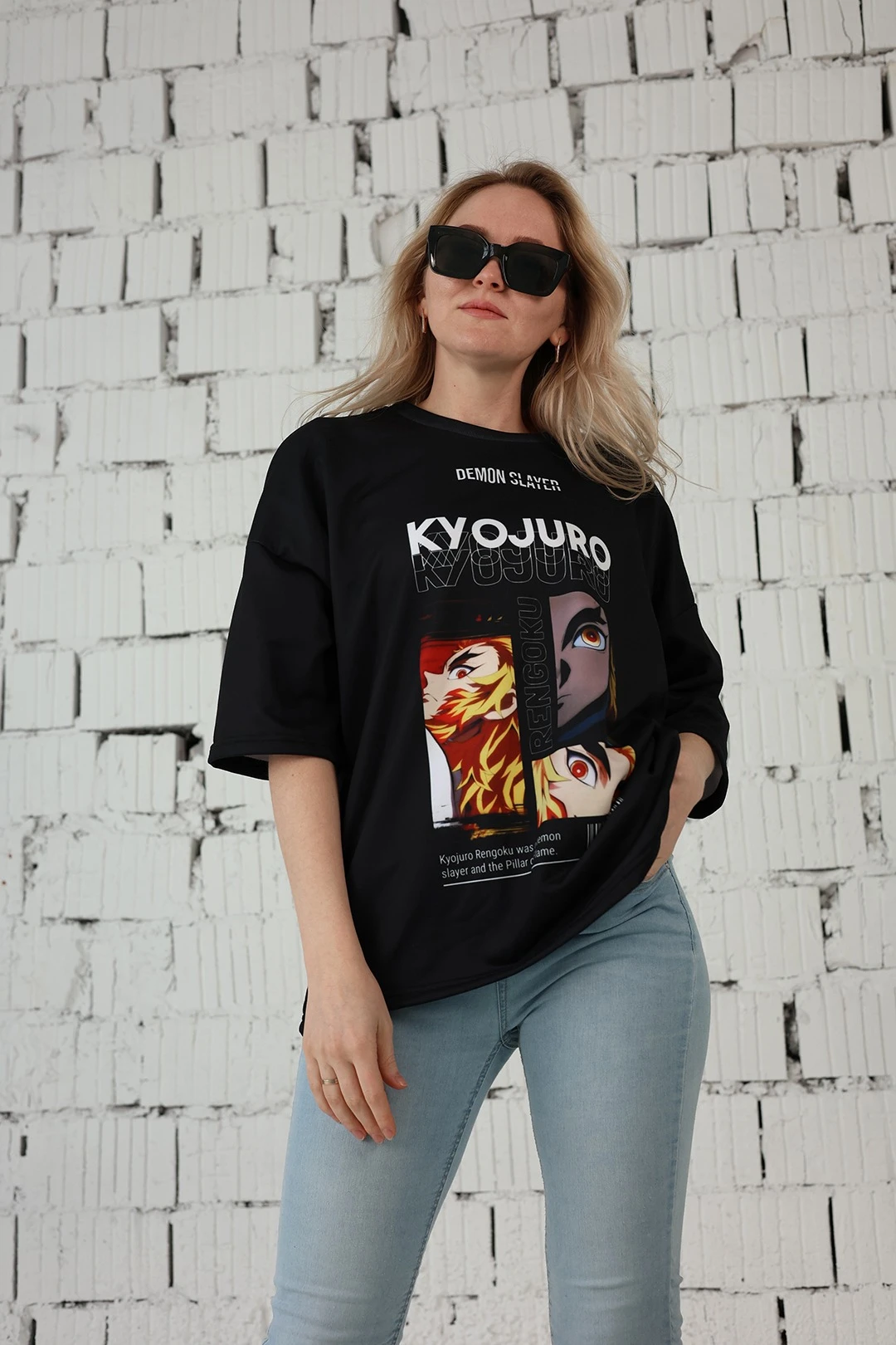 Купить футболку Макс оверсайз унисекс из футера с полной запечаткой "Kyojuro" Купить футболку Макс оверсайз унисекс из футера с полной запечаткой "Kyojuro"