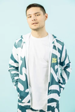 Купить Балахон Ронни унисекс с полной запечаткой "Train"