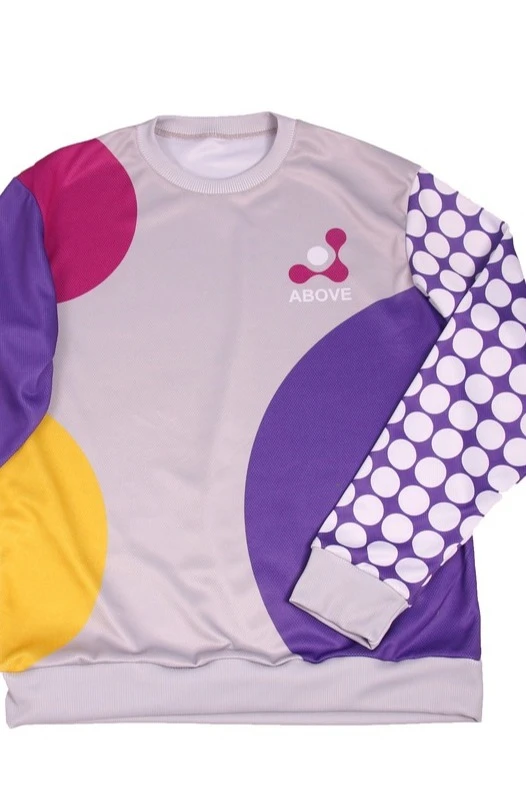 Свитшот Гарри унисекс из адидаса с полной запечаткой "Above"#2 Свитшот Гарри унисекс из адидаса с полной запечаткой "Above"#2