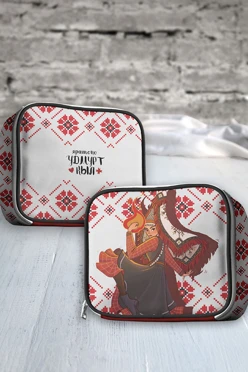 Купить косметичку Дейзи 20х15х13 см, с принтом "Udmurt love"