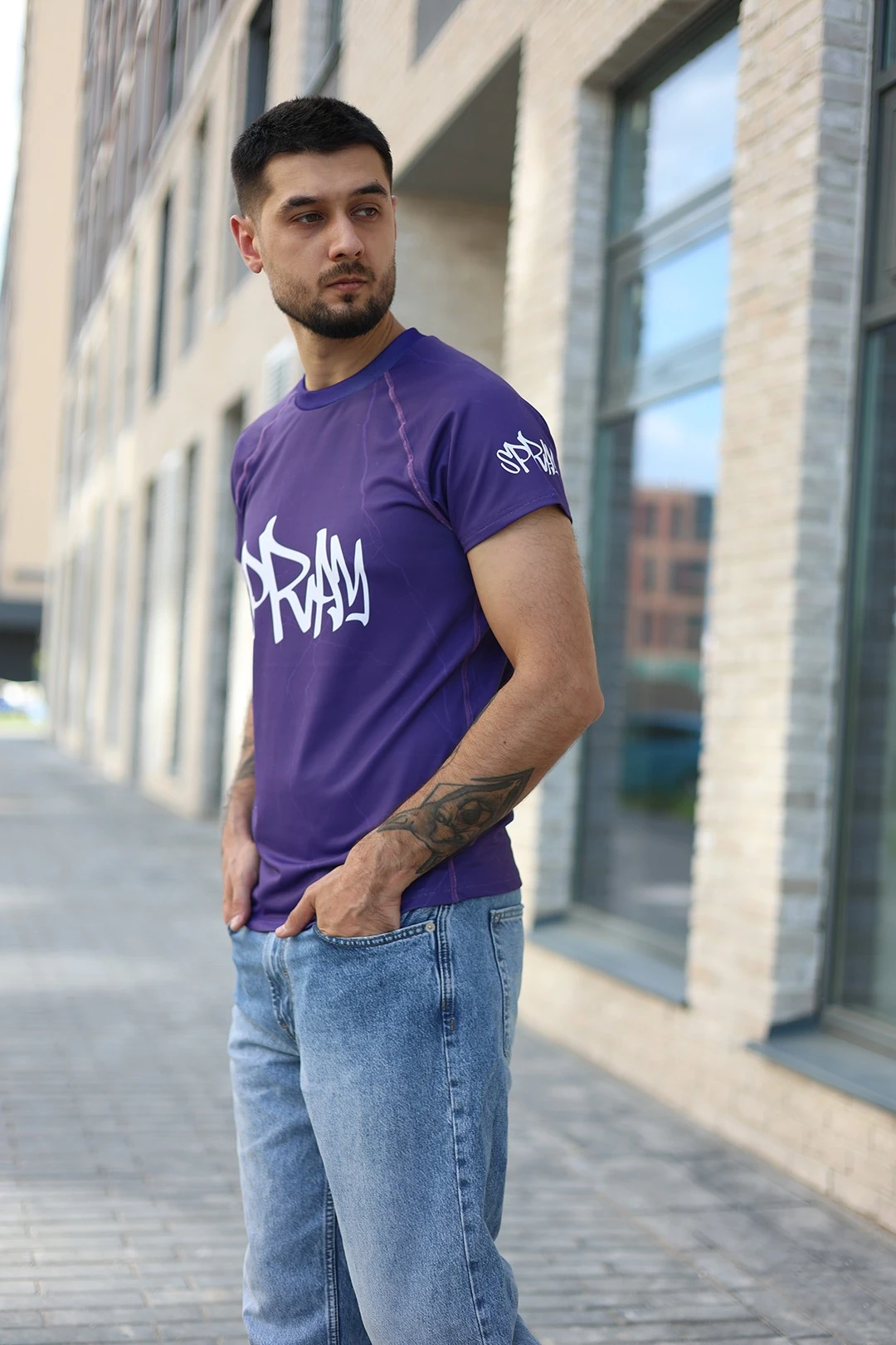 Футболка Спарк унисекс с полной запечаткой (полиэстер) "Spraw"#3 Футболка Спарк унисекс с полной запечаткой (полиэстер) "Spraw"#3