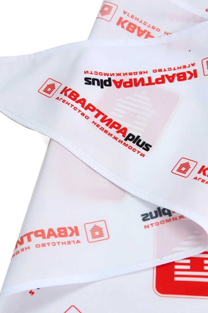 Косынка Шарлотта 60х60х90 см, с полной запечаткой "Kvartira plus"#1 Косынка Шарлотта 60х60х90 см, с полной запечаткой "Kvartira plus"#1