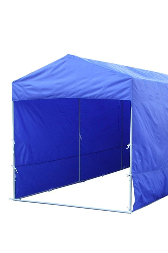 Палатка для промоакции и торговли однотонная (без козырька) 2х6 м#5