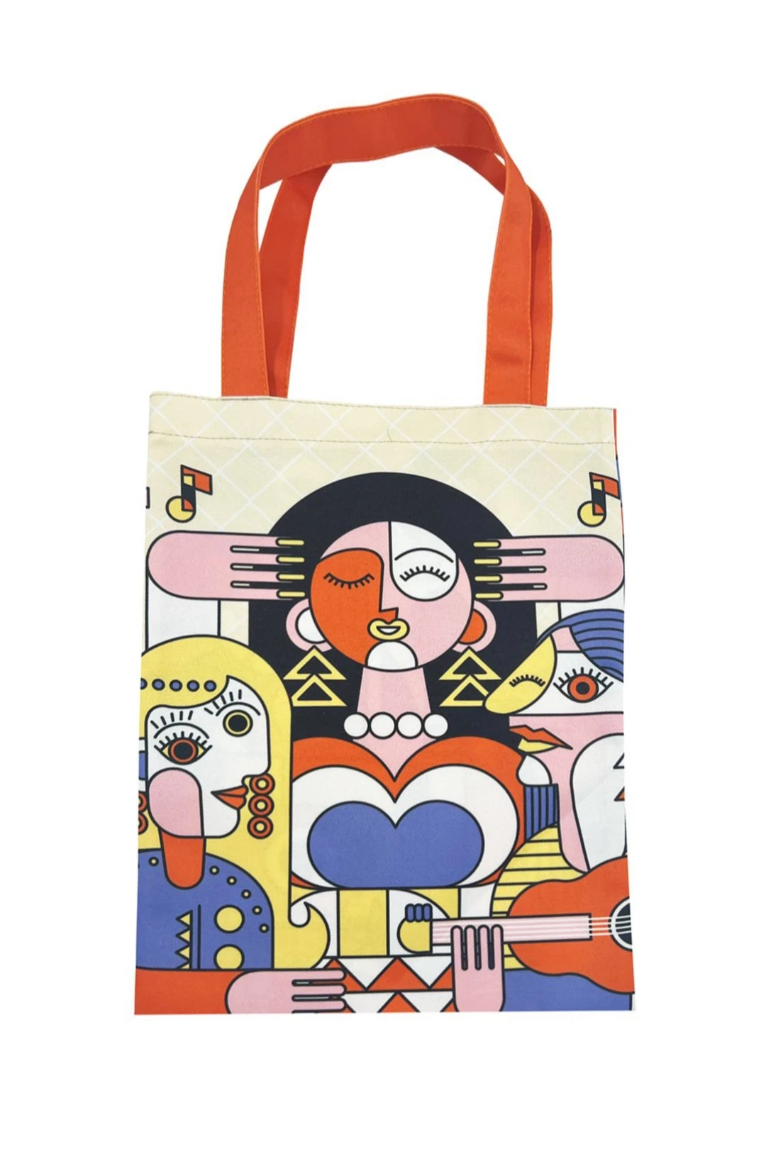 Сумка Комби из греты вертикальная, с полной запечаткой#2