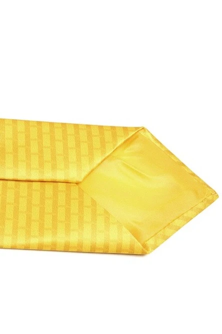 Галстук Классика самовяз мужской, с полной запечаткой "Yellow bricks"#1