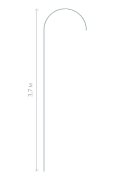 Флагшток Капля 3,7 м#1