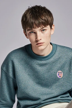 Наклейка-стикер Круг 5х5 см с печатью "Cool Job"#2