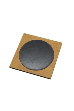 Магнит из дерева 6х6 см квадрат, с принтом "Red May"#2