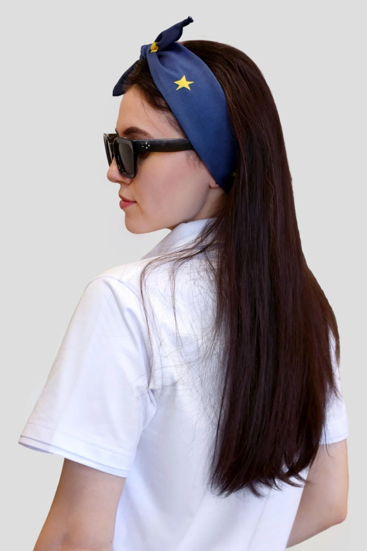 Бандана с полной запечаткой, хлопок 65х65х95 см#1