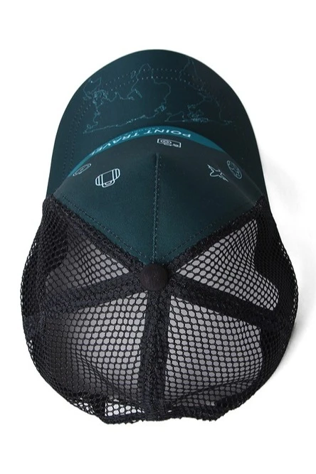 Бейсболка Вестерн облегченная с печатью на всей поверхности (полиэстер) "Point Travel"#6