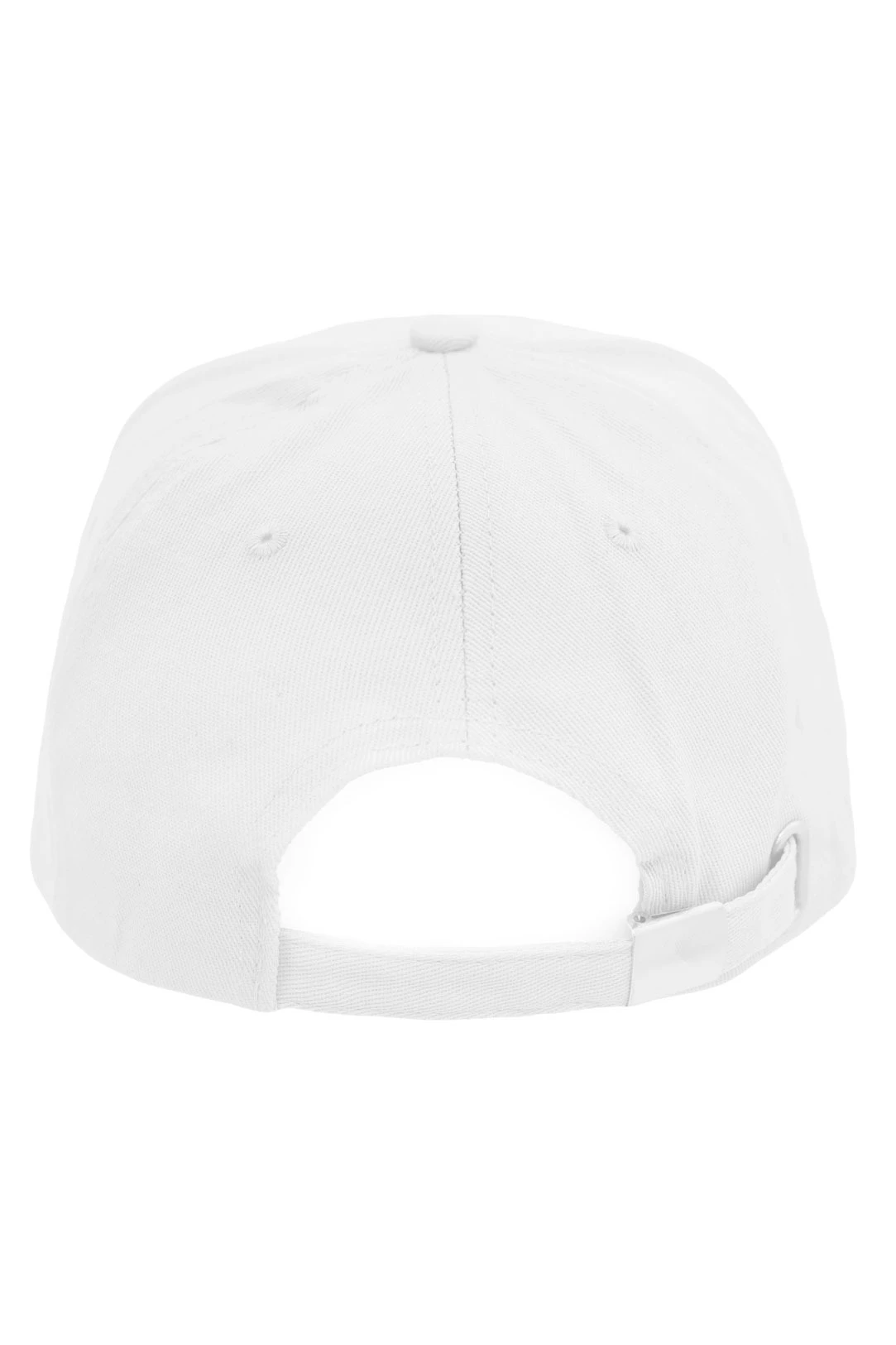 Купить бейсболку Актив пятиклинку взрослую, однотонную белую