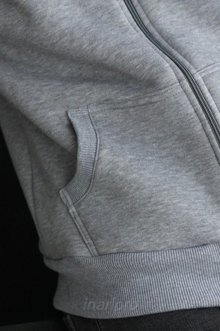 Толстовка Томас из футера унисекс, однотонная меланж#3 Толстовка Томас из футера унисекс, однотонная меланж#3