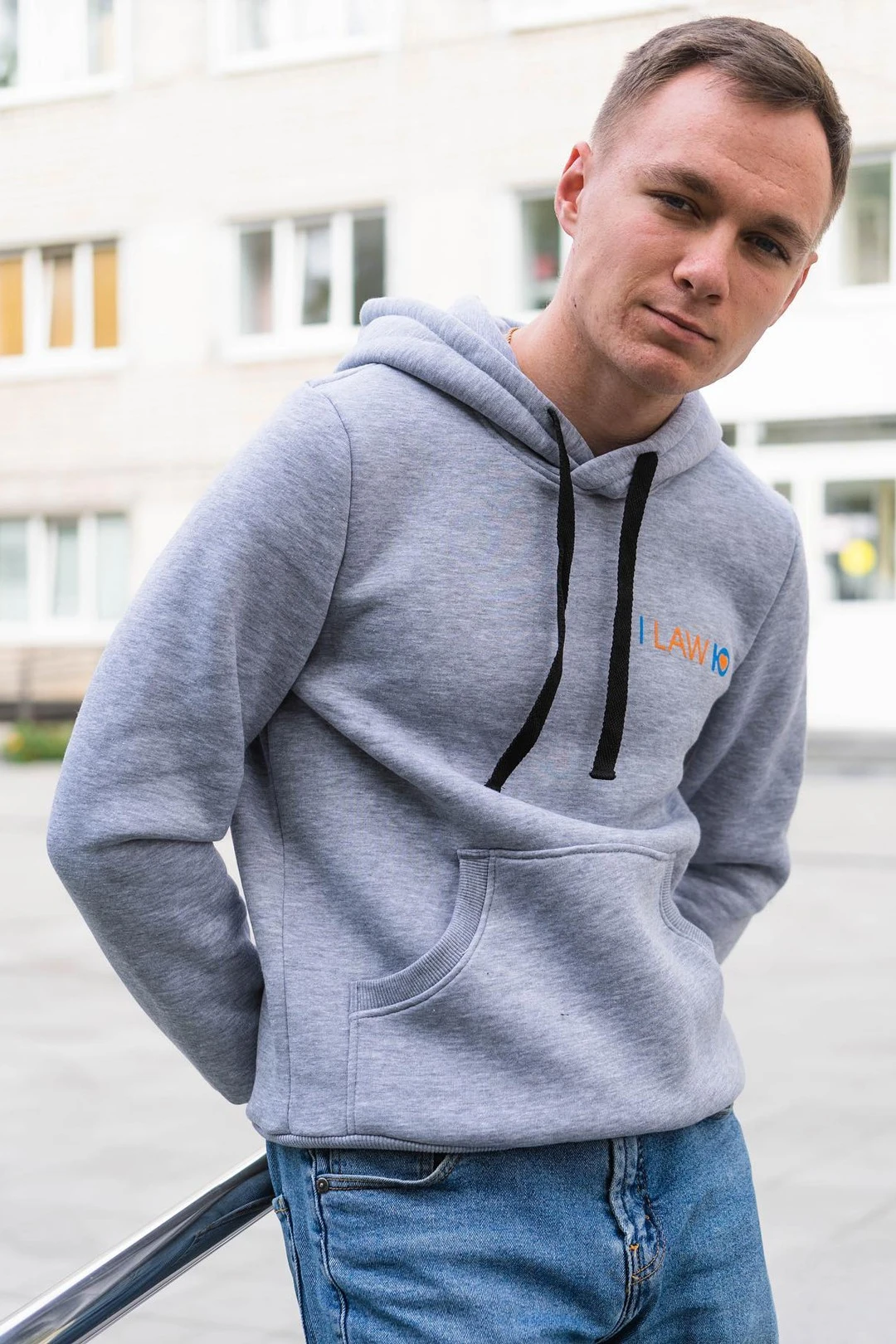 Купить толстовку Майк унисекс меланж