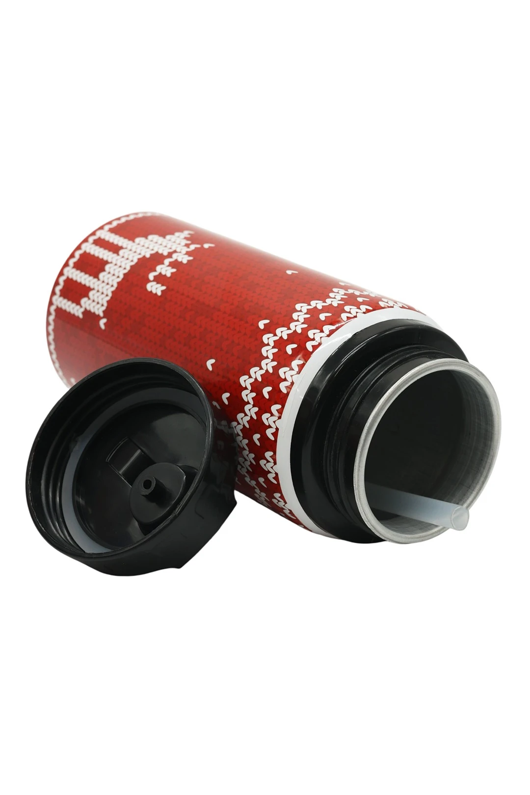 Бутылка Актив 500 мл, с нанесением "Embroidered deer"#2 Бутылка Актив 500 мл, с нанесением "Embroidered deer"#2