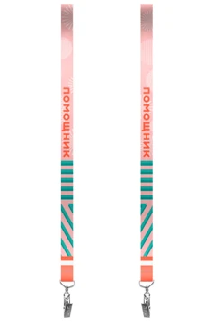 Купить ленту для бейджа атлас ширина 2 см, с клипсой, с печатью "Assistant"