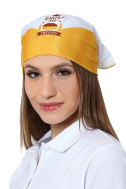 Купить бандану взрослую 60*60*90 "Bakery shop"