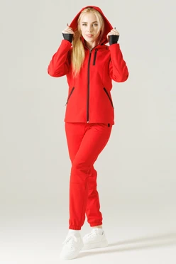 Ветровка Форест из софтшелла женская, однотонная#1