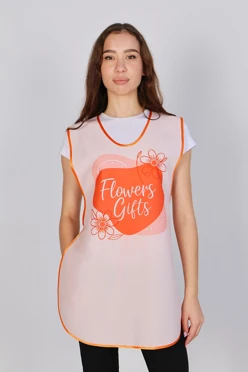 Купить фартук-накидку Флай 54х82 см, с полной запечаткой "Flower Gifts"