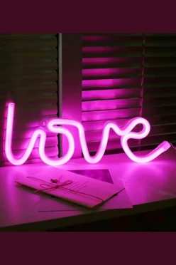 Купить буквы из гибкого неона без подложки