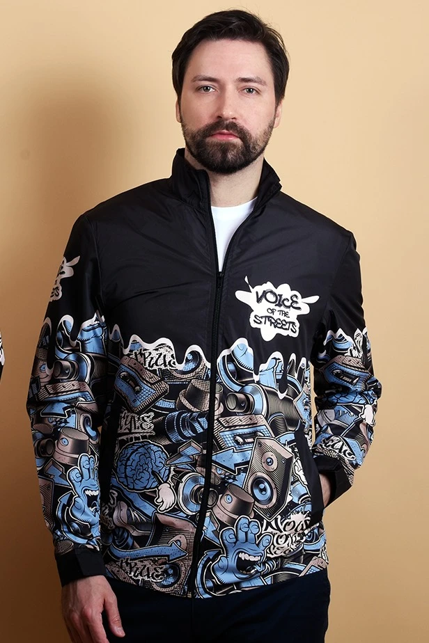 Ветровка Дилан унисекс с полной запечаткой#2