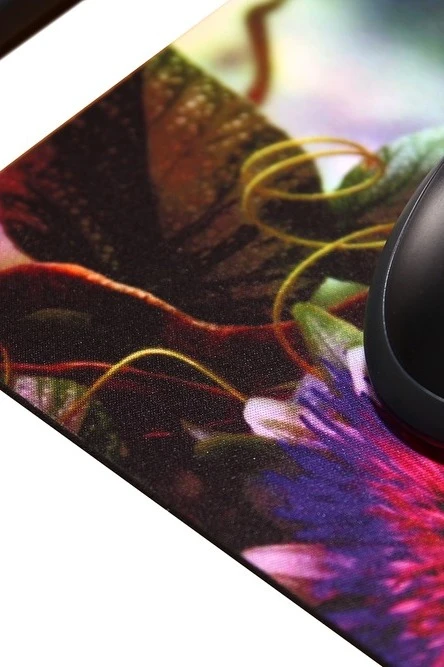 Коврик для мыши прямоугольный 3 мм, с полной запечаткой "Flowers"#2