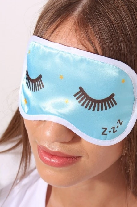 Маска для сна с принтом "Eyelashes"#7