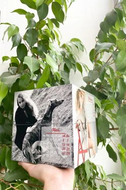 Фотокубик-трансформер "Календарь", 20х20 см