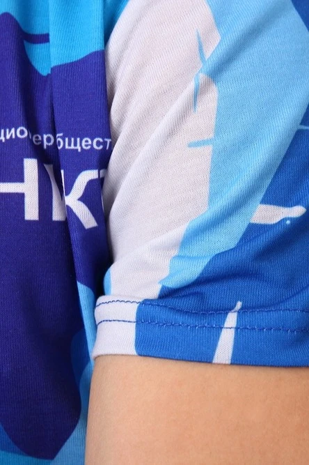 Футболка Гэлэкси унисекс из ложной сетки с полной запечаткой "Enix"#3