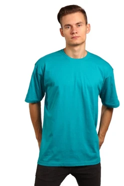 Купить футболку Премиум унисекс бирюзовую