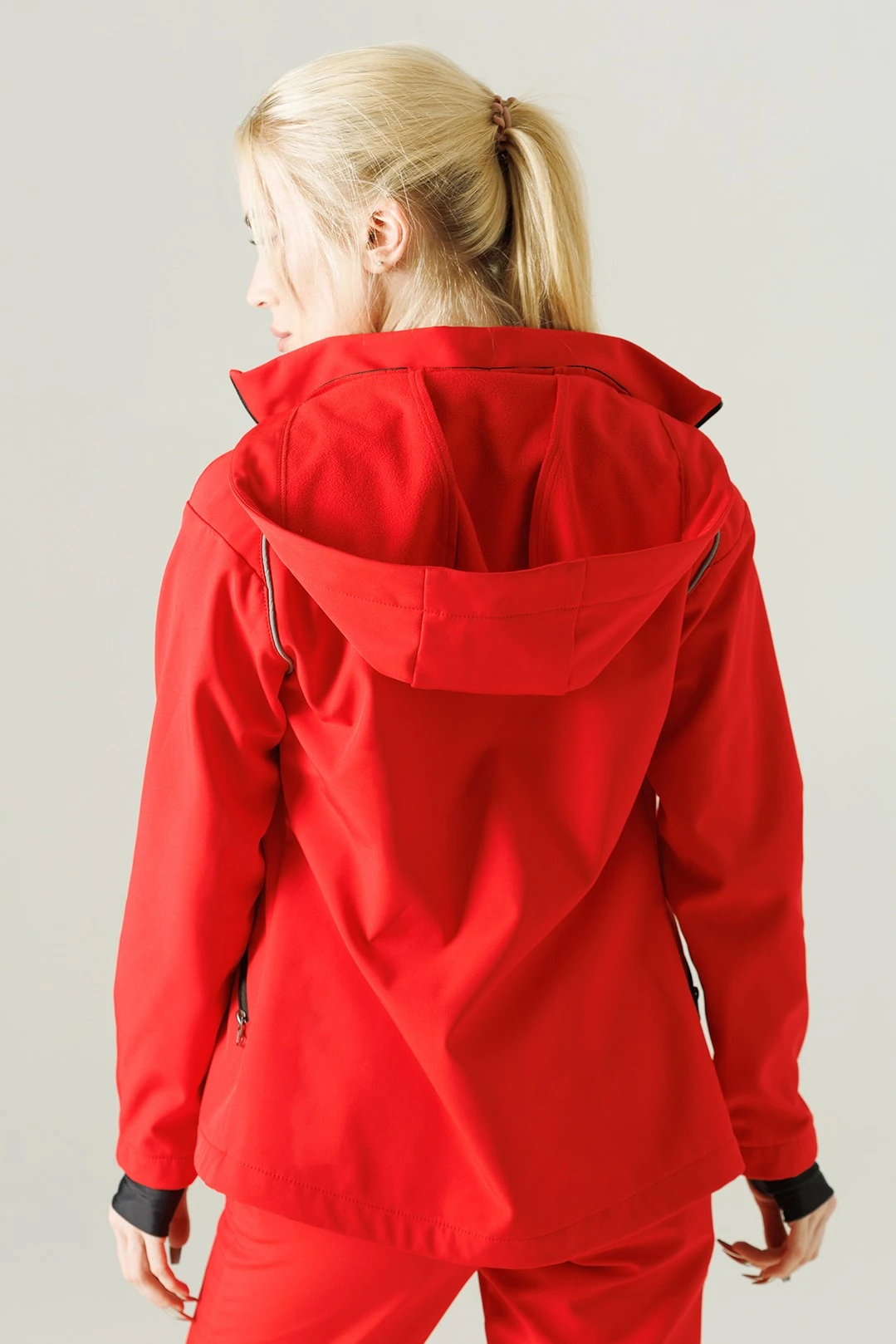 Спортивный костюм Марвел из софтшелла женский, однотонный#4