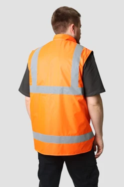 Жилет Сэйл утепленный (со светоотражающей лентой ) унисекс, однотонный#2