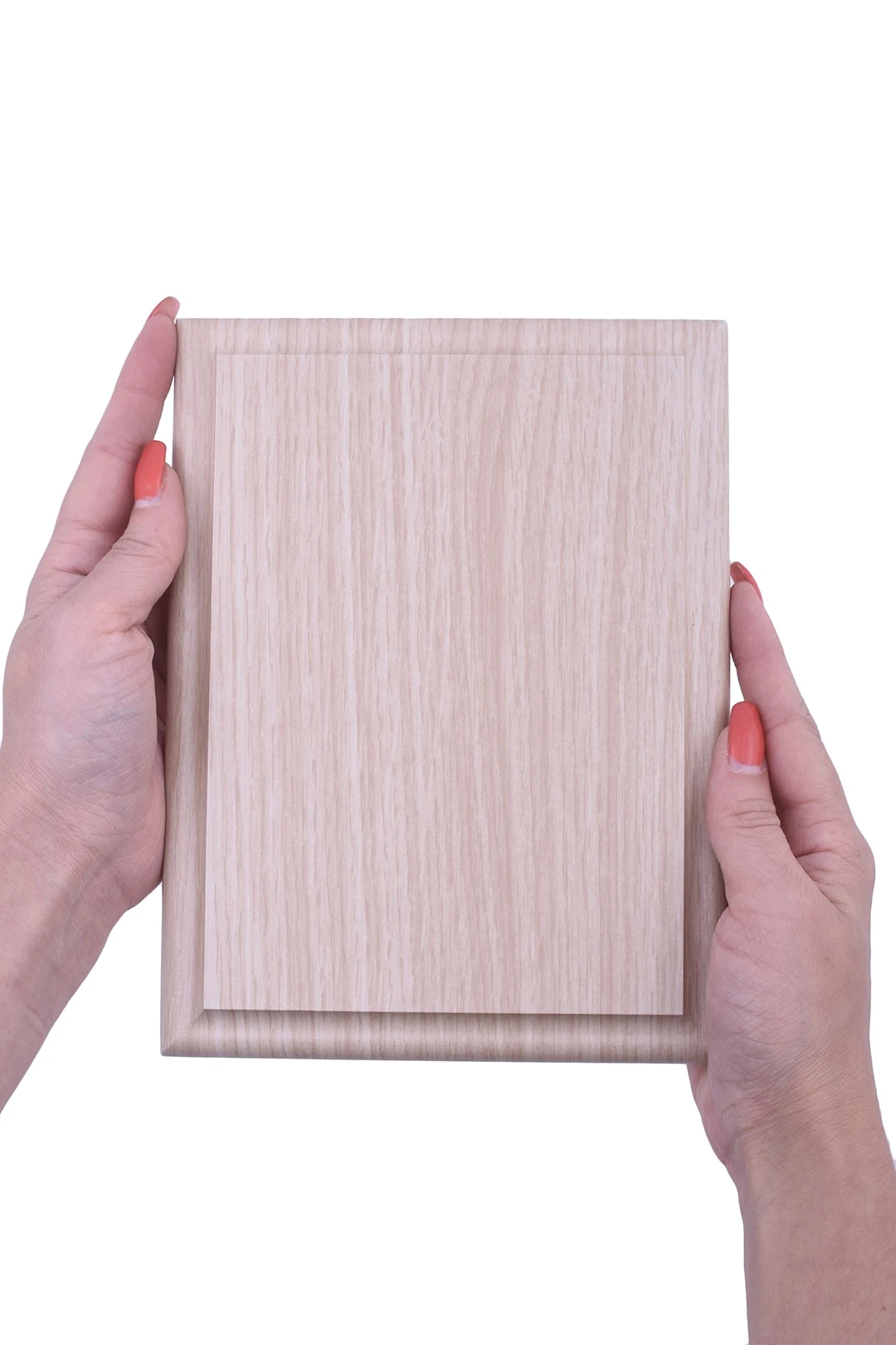 Плакетка 15х20 см с нанесением беленый дуб (профиль О)#3